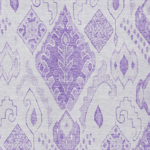 Homeroots 3' Inviting Artichoke Green Mint Ivory Moroccan Washable Area Rug For Indoor & Outdoor Spaces 8' X 10' Polyester 586471