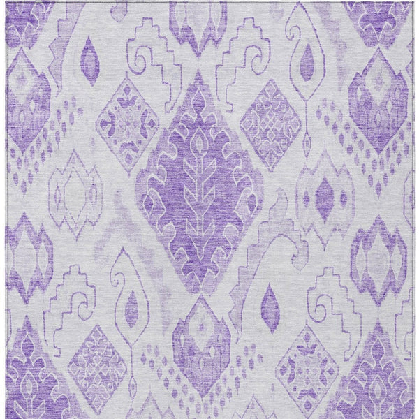 Homeroots 3' Inviting Artichoke Green Mint Ivory Moroccan Washable Area Rug For Indoor & Outdoor Spaces 8' X 10' Polyester 586471