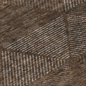 Homeroots 3' Geometric Washable Indoor Outdoor Area Rug In Artichoke And Fern Green For Stylish Spaces 8' Round Polyester 586494