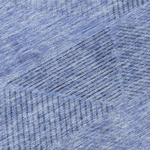 Homeroots 3' Geometric Washable Indoor Outdoor Area Rug In Artichoke And Fern Green For Stylish Spaces 8' Round Polyester 586500