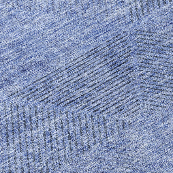 Homeroots 3' Geometric Washable Indoor Outdoor Area Rug In Artichoke And Fern Green For Stylish Spaces 8' Round Polyester 586500