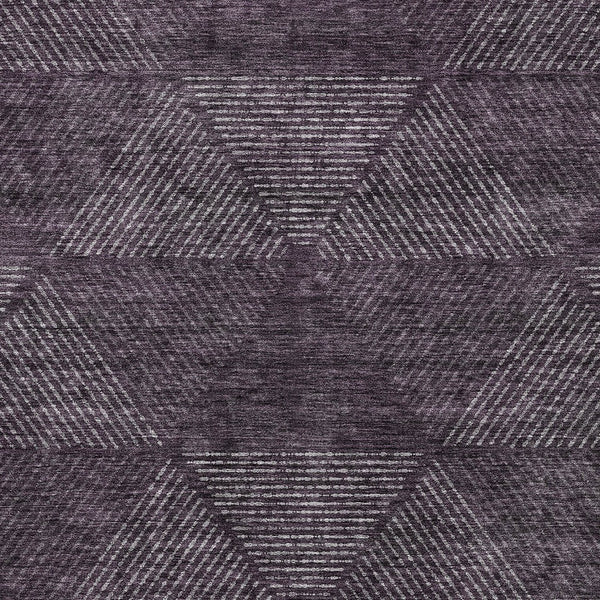 Homeroots 3' Geometric Washable Indoor Outdoor Area Rug In Artichoke And Fern Green For Stylish Spaces 3' X 5' Polyester 586516