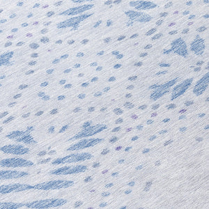 Homeroots 3' Artichoke Green And Fern Green Floral Washable Rug For Indoor And Outdoor Style And Comfort 8' Round Polyester 586572