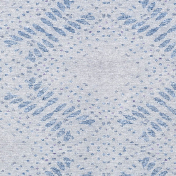 Homeroots 3' Artichoke Green And Fern Green Floral Washable Rug For Indoor And Outdoor Style And Comfort 9' X 12' Polyester 586574