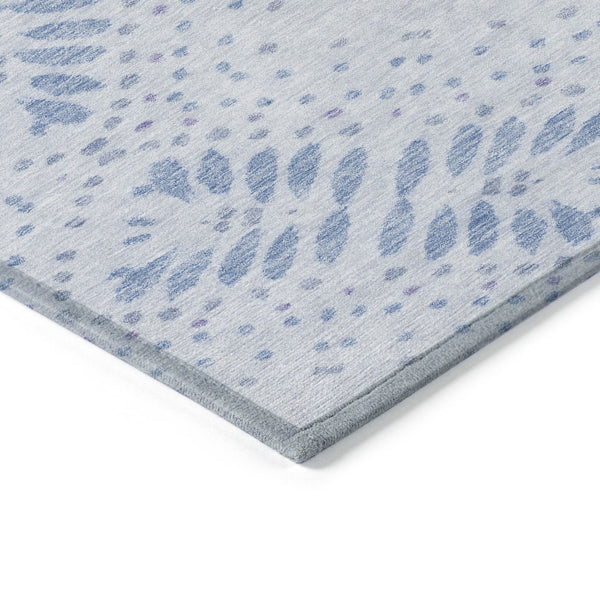 Homeroots 3' Artichoke Green And Fern Green Floral Washable Rug For Indoor And Outdoor Style And Comfort 10' X 14' Polyester 586575