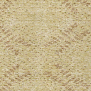 Homeroots 3' Artichoke Green And Fern Green Floral Washable Rug For Indoor And Outdoor Style And Comfort 5' X 8' Polyester 586577