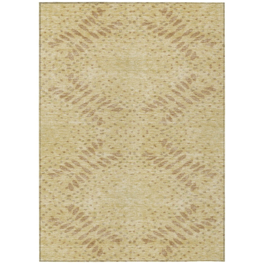 HomeRoots 9' Elegant Floral Washable Area Rug for Indoor and Outdoor Use - Durable, Stylish, Easy-Care Design 9' X 12' 586580