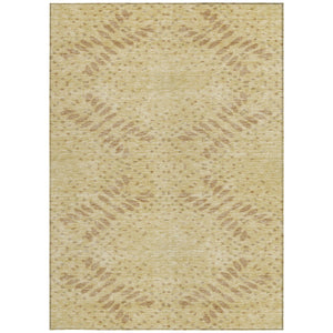 Homeroots 3' Artichoke Green And Fern Green Floral Washable Rug For Indoor And Outdoor Style And Comfort 10' X 14' Polyester 586581