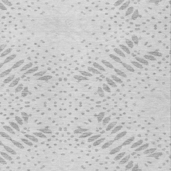 Homeroots 3' Artichoke Green And Fern Green Floral Washable Rug For Indoor And Outdoor Style And Comfort 9' X 12' Polyester 586586