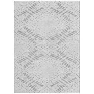 Homeroots 3' Artichoke Green And Fern Green Floral Washable Rug For Indoor And Outdoor Style And Comfort 10' X 14' Polyester 586587