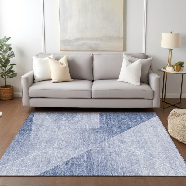 Homeroots 3' Beige Tan And Ivory Abstract Washable Rug - Perfect For Indoor And Outdoor Spaces, Durable & Stylish 3' X 5' Polyester 586600