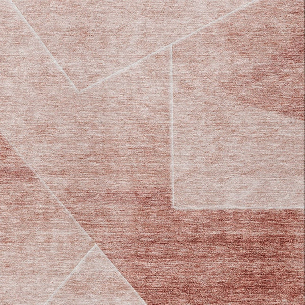 Homeroots 3' Beige Tan And Ivory Abstract Washable Rug - Perfect For Indoor And Outdoor Spaces, Durable & Stylish 10' X 14' Polyester 586629