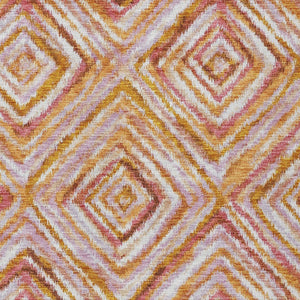 Homeroots 3' Stylish Denim Blue And Green Geometric Washable Area Rug For Indoor And Outdoor Elegance 10' X 14' Polyester 586653