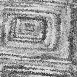 Homeroots 3' Artichoke Green And Sage Geometric Washable Indoor Outdoor Area Rug For Stylish Spaces 8' Round Polyester 586680