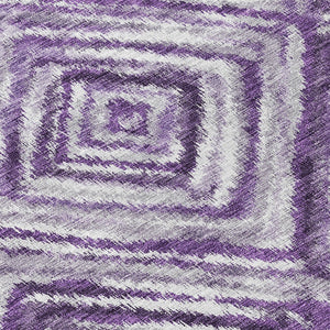 Homeroots 3' Artichoke Green And Sage Geometric Washable Indoor Outdoor Area Rug For Stylish Spaces 8' Round Polyester 586686