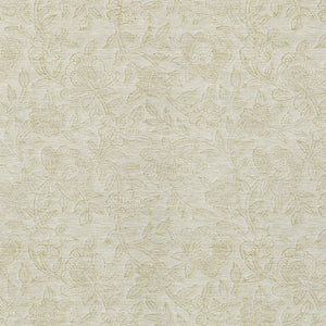 Homeroots 3' Floral Area Rug In Artichoke And Mint Green - Washable, Durable, Perfect For Indoor & Outdoor Use 5' X 8' Polyester 586703