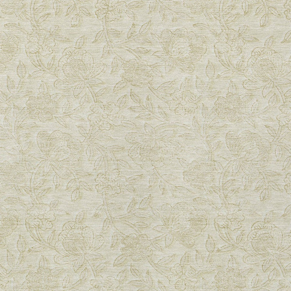 Homeroots 3' Floral Area Rug In Artichoke And Mint Green - Washable, Durable, Perfect For Indoor & Outdoor Use 5' X 8' Polyester 586703