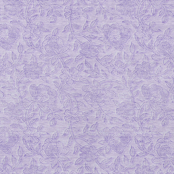 Homeroots 3' Floral Area Rug In Artichoke And Mint Green - Washable, Durable, Perfect For Indoor & Outdoor Use 5' X 8' Polyester 586709