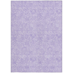 Homeroots 3' Floral Area Rug In Artichoke And Mint Green - Washable, Durable, Perfect For Indoor & Outdoor Use 5' X 8' Polyester 586709