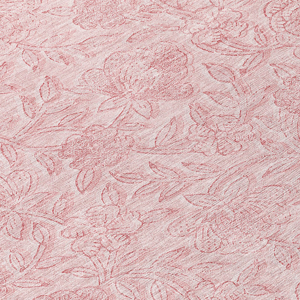 Homeroots 3' Floral Area Rug In Artichoke And Mint Green - Washable, Durable, Perfect For Indoor & Outdoor Use 8' Round Polyester 586716