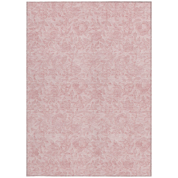 Homeroots 3' Floral Area Rug In Artichoke And Mint Green - Washable, Durable, Perfect For Indoor & Outdoor Use 10' X 14' Polyester 586719