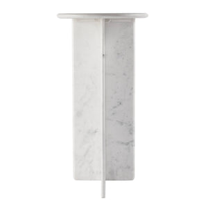 Butler Specialty Vienna All-marble Console Table - Luxurious Entryway & Living Room Accent With Timeless Elegance White Banswara Marble 5867455-butler