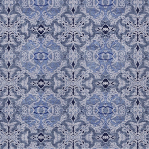 Homeroots 3' Elegant Artichoke Green Medallion Rug - Washable Indoor/Outdoor Solution For Any Space 10' X 14' Polyester 586749