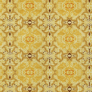 Homeroots 3' Elegant Artichoke Green Medallion Rug - Washable Indoor/Outdoor Solution For Any Space 3' X 5' Polyester 586756