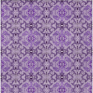 Homeroots 3' Elegant Artichoke Green Medallion Rug - Washable Indoor/Outdoor Solution For Any Space 3' X 5' Polyester 586762