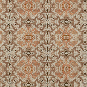 Homeroots 3' Elegant Artichoke Green Medallion Rug - Washable Indoor/Outdoor Solution For Any Space 3' X 5' Polyester 586774