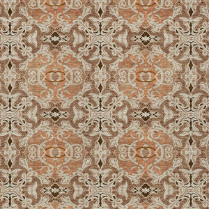 Homeroots 3' Elegant Artichoke Green Medallion Rug - Washable Indoor/Outdoor Solution For Any Space 10' X 14' Polyester 586779