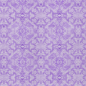 Homeroots 3' Artichoke Green Medallion Washable Area Rug - Stylish, Durable, Indoor Outdoor Decor Solution 3' X 5' Polyester 586798