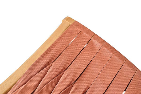 Zuo Modern Rova Lounge Chair Terracotta - Modern Acacia & Synthetic Rattan Design For Elegant Interiors Brown Solid Acacia Wood,Nylon 704178-zuo-modern