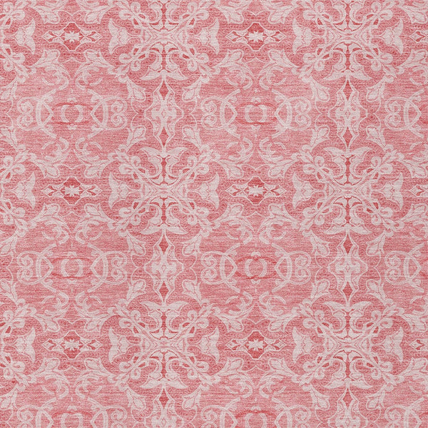 Homeroots 3' Artichoke Green Medallion Washable Area Rug - Stylish, Durable, Indoor Outdoor Decor Solution 3' X 5' Polyester 586810