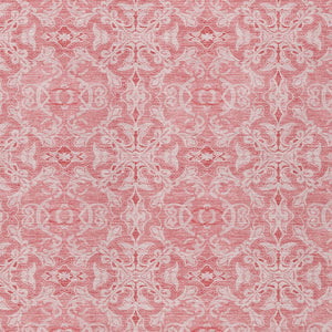 Homeroots 3' Artichoke Green Medallion Washable Area Rug - Stylish, Durable, Indoor Outdoor Decor Solution 5' X 8' Polyester 586811