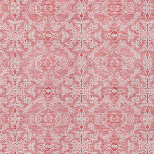 Homeroots 3' Artichoke Green Medallion Washable Area Rug - Stylish, Durable, Indoor Outdoor Decor Solution 8' X 10' Polyester 586813