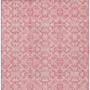 Homeroots 3' Artichoke Green Medallion Washable Area Rug - Stylish, Durable, Indoor Outdoor Decor Solution 10' X 14' Polyester 586815