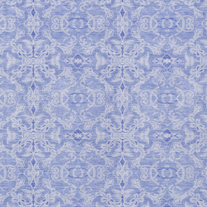 Homeroots 3' Artichoke Green Medallion Washable Area Rug - Stylish, Durable, Indoor Outdoor Decor Solution 8' X 10' Polyester 586819