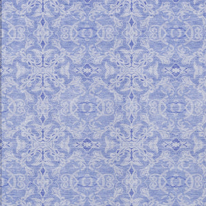 Homeroots 3' Artichoke Green Medallion Washable Area Rug - Stylish, Durable, Indoor Outdoor Decor Solution 9' X 12' Polyester 586820