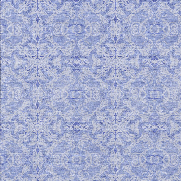 Homeroots 3' Artichoke Green Medallion Washable Area Rug - Stylish, Durable, Indoor Outdoor Decor Solution 9' X 12' Polyester 586820