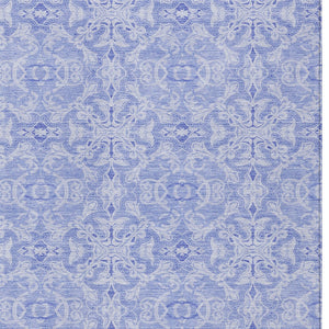 Homeroots 3' Artichoke Green Medallion Washable Area Rug - Stylish, Durable, Indoor Outdoor Decor Solution 10' X 14' Polyester 586821