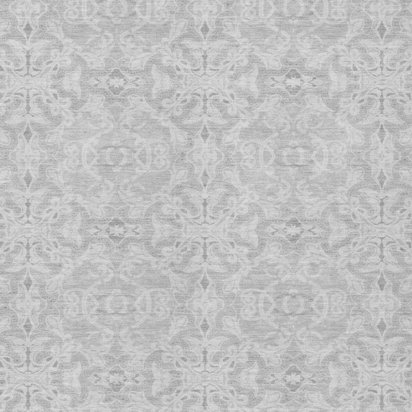 Homeroots 3' Artichoke Green Medallion Washable Area Rug - Stylish, Durable, Indoor Outdoor Decor Solution 10' X 14' Polyester 586833