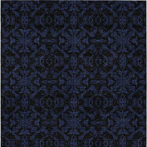 Homeroots 3' Brown And Black Medallion Washable Area Rug - Stylish, Durable, Indoor/Outdoor Decor Solution 3' X 5' Polyester 586852