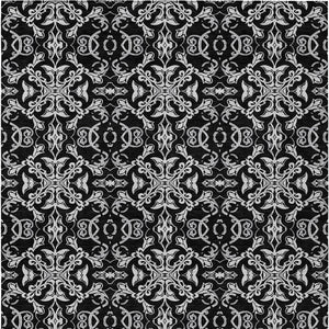 Homeroots 3' Brown And Black Medallion Washable Area Rug - Stylish, Durable, Indoor/Outdoor Decor Solution 5' X 8' Polyester 586865