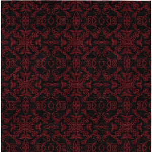 Homeroots 3' Brown And Black Medallion Washable Area Rug - Stylish, Durable, Indoor/Outdoor Decor Solution 8' X 10' Polyester 586879