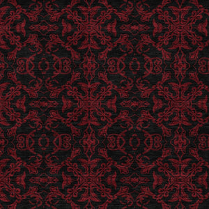 Homeroots 3' Brown And Black Medallion Washable Area Rug - Stylish, Durable, Indoor/Outdoor Decor Solution 8' X 10' Polyester 586879