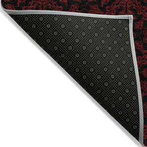 Homeroots 3' Brown And Black Medallion Washable Area Rug - Stylish, Durable, Indoor/Outdoor Decor Solution 10' X 14' Polyester 586881