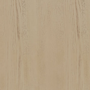 Alpine Furniture Reba Round Dining Table - Stylish 54-inch Table For Cozy Meals With Ribbed Base And Elegant Finish Natural White Wash Mindi Solids & Oak Veneer 5868w-25-alpine