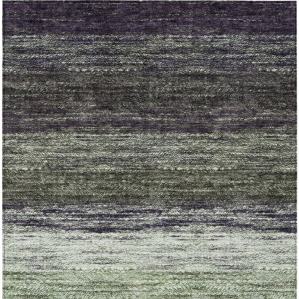 Homeroots 3' Beige Ivory And Brown Ombre Washable Area Rug – Perfect For Indoor & Outdoor Spaces, Durable Design 3' X 5' Polyester 586900