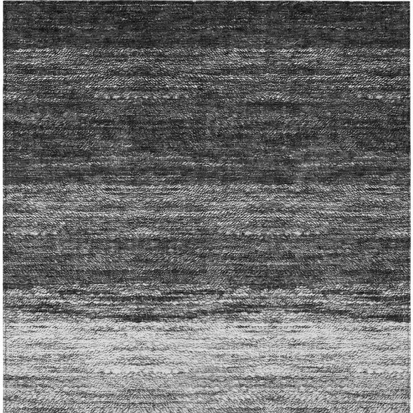 Homeroots 3' Beige Ivory And Brown Ombre Washable Area Rug – Perfect For Indoor & Outdoor Spaces, Durable Design 3' X 5' Polyester 586906